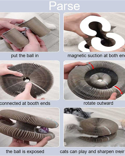 Libiyi Magic Organ Cat Scratch Board. - Libiyi