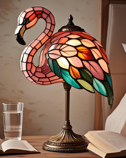 3D Flamingo Lamp Animal Table Lamp - Libiyi