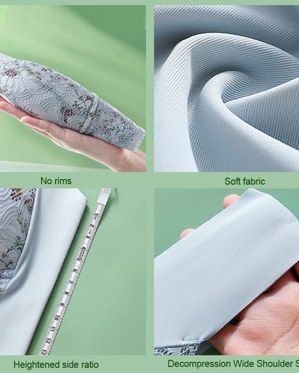 No Wire Push up Bra Wrapped Chest Vest - Libiyi