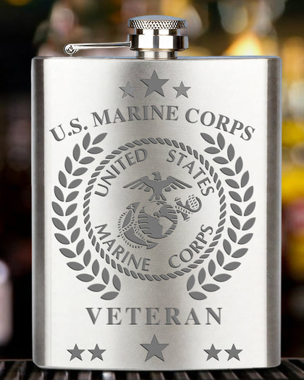 🔥49% OFF🎖️Stainless Steel Military Veteran Flasks - Libiyi