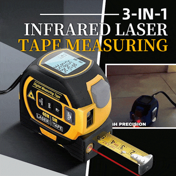 🔥HOT SALE - 3-In-1 Infrared Laser Tape - Men Gift - Libiyi