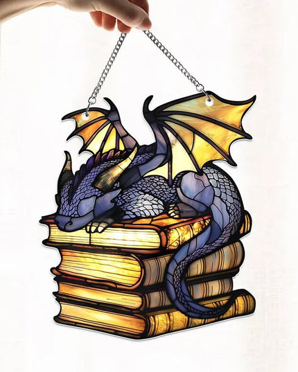 🎄2024 Christmas Gift 50% Off--Acrylic Colorful Dragon Suncatcher Ornament - Libiyi