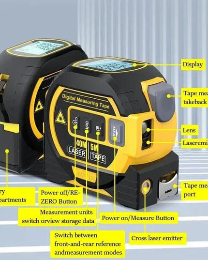 🔥HOT SALE - 3-In-1 Infrared Laser Tape - Men Gift - Libiyi