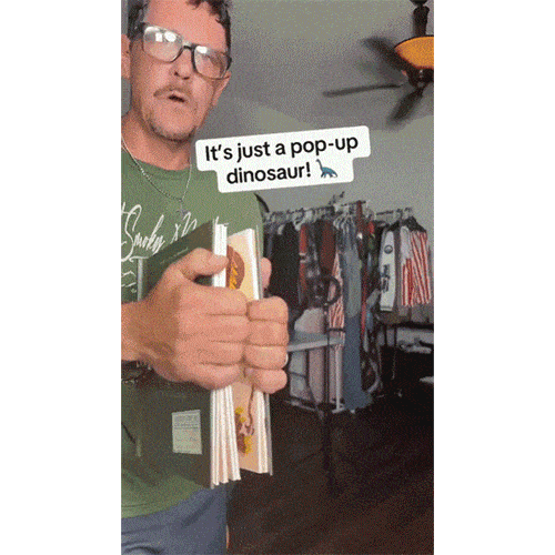 ⏰Hot Sale 49%-🦖3D Encyclopedia Prehistorica Dinosaurs📙 - Libiyi