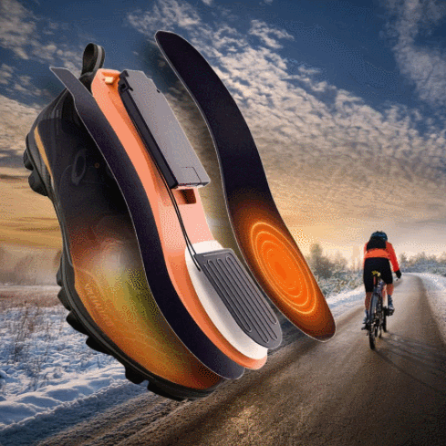 🔥FootEase Wireless Heated Insoles – Rechargeable Pain Soothing Heat for Plantar Fasciitis & Cold Feet - Libiyi