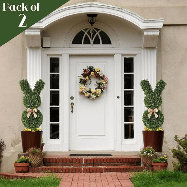 🔥Easter Hot Sale 49% OFF🌳🐇Artisan-Crafted Bunny Topiary Trees💥 - Libiyi