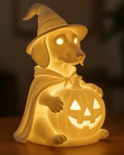 🎃Halloween Early Bird Special Sale 49% OFF -Halloween Dachshund Pumpkin Lamp - Libiyi