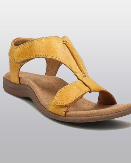 Shoeshome Women's Arch Support Flat Sandals - Libiyi