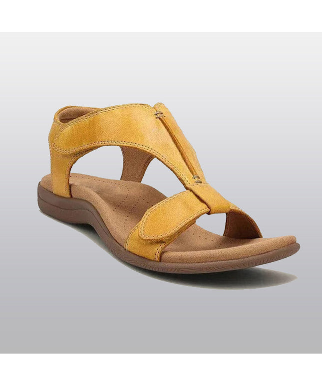 Libiyi Women's Arch Support Flat Sandals - Libiyi