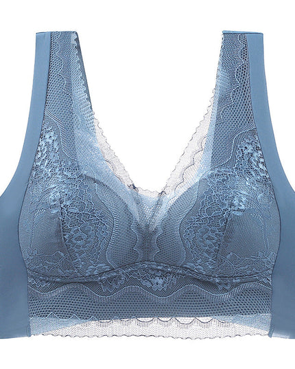 Lace anti-exposure seamless bra - Libiyi
