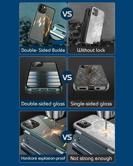 Double Sided Buckle iPhone Case - Libiyi