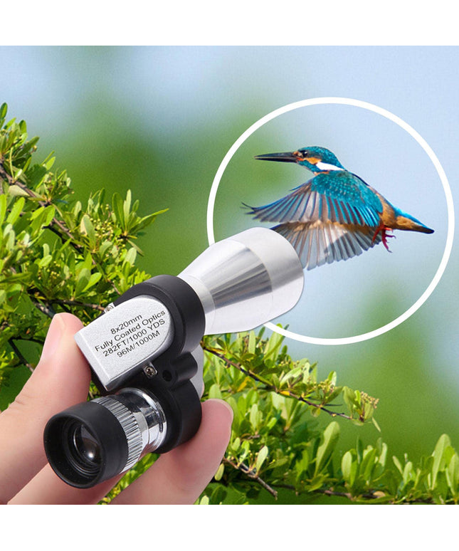Mini Monocular Scope High-definition Low-light Night Vision - Keilini