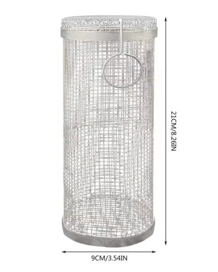 Barbecue stainless steel wire mesh cylinder - Libiyi