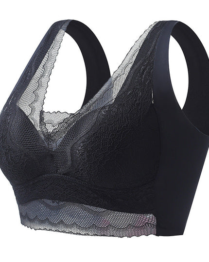 Lace anti-exposure seamless bra - Libiyi