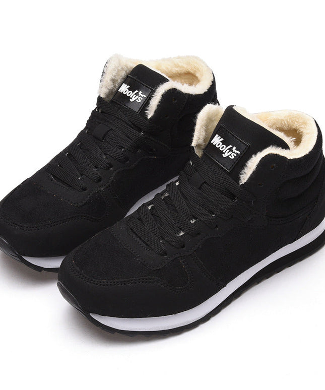 Winter non-slip warm soft-soled cotton shoes—Unisex - Keillini