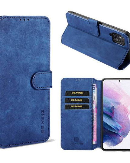 Wallet Stand PU Leather Case For Samsung Galaxy A12 - Libiyi