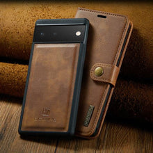 Load image into Gallery viewer, 2-in-1 Detachable Leather Wallet Case For Google Pixel 6 Pro - Libiyi