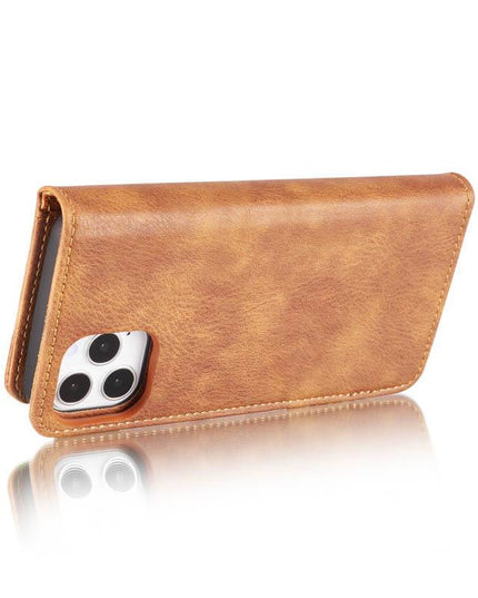 DG.MING Magnetic Detachable Leather Wallet iPhone Case - Libiyi