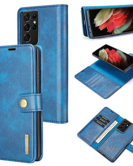 Luxury Leather Card Wallet Flip Magnet Case For Samsung Galaxy S21 Series - Libiyi