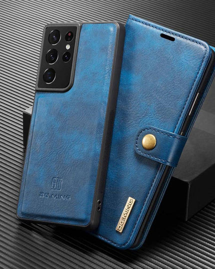 Luxury Leather Card Wallet Flip Magnet Case For Samsung Galaxy S21 Series - Libiyi