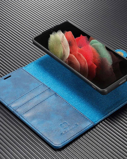 Luxury Leather Card Wallet Flip Magnet Case For Samsung Galaxy S21 Series - Libiyi