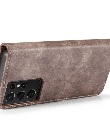 Samsung Galaxy S21 Ultra Magnetic 2-in-1 Detachable Leather Wallet Case - Libiyi