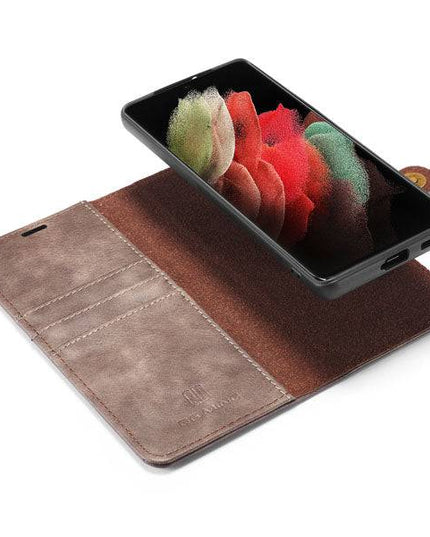 Samsung Galaxy S21 Ultra Magnetic 2-in-1 Detachable Leather Wallet Case - Libiyi