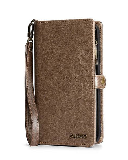 MEGSHI Magnetic 2-in-1 Detachable Leather Wallet Case For Samsung - Libiyi