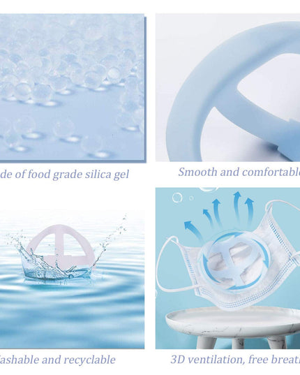 Shield 3D Mask Bracket for Kids and Adults(5PCS) - Libiyi