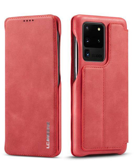 Magnetic Leather Wallet Card Slot Case for Samsung - Libiyi