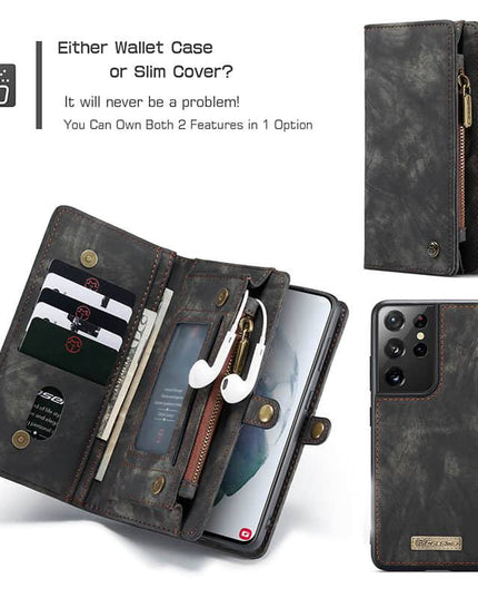 Multifunctional Wallet PU Leather Case for Galaxy - Libiyi