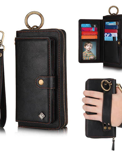 Leather Detachable Magnetic Wallet Case For Galaxy - Libiyi