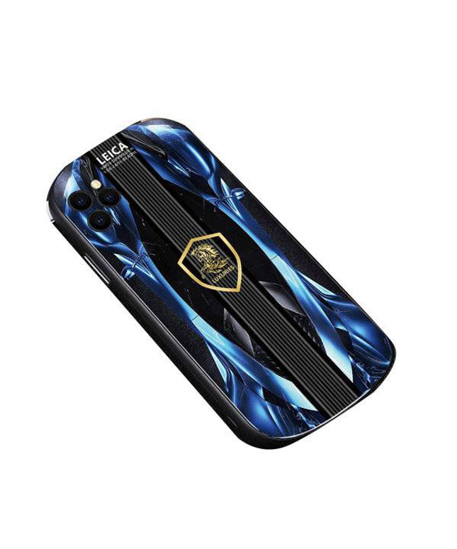 2022 3D Elliptical Glass Racing Car iPhone Case - Libiyi