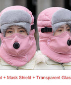 Pink+Mask Shield