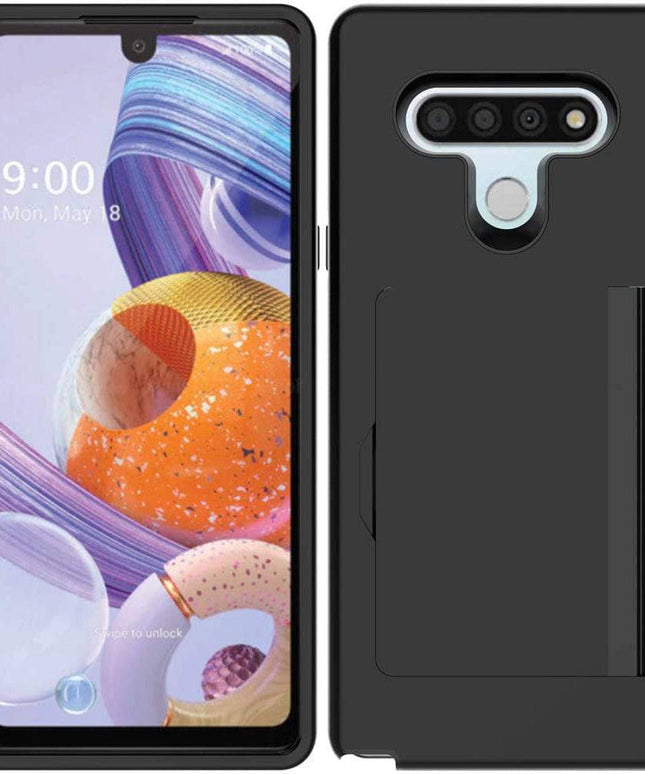 Armor Protective Card Holder Case for LG - Libiyi
