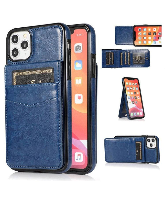 Classic 6 Card Slots Wallet Phone Case For iPhone - Libiyi