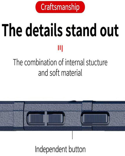 TPU Thick Solid Rough Armor Tactical Protective Cover Case For Samsung S21+ - Libiyi