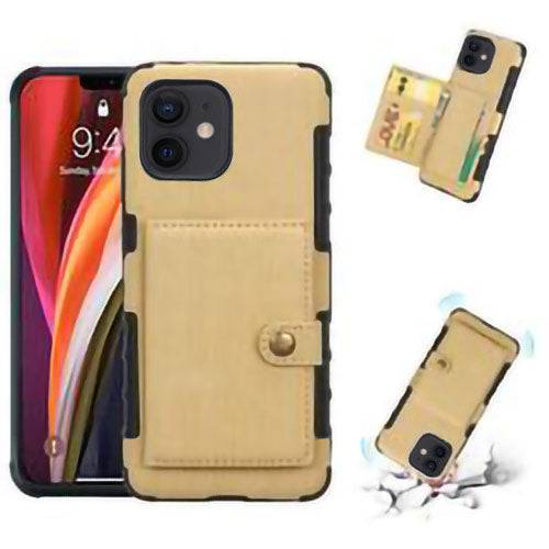Security Copper Button Protective Case For iPhone 12Mini - Libiyi