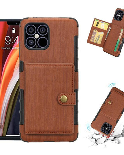 Security Copper Button Protective Case For iPhone - Libiyi