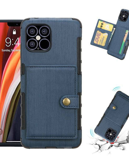 Security Copper Button Protective Case For iPhone - Libiyi