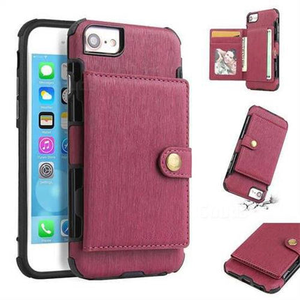 Security Copper Button Protective Case For iPhone SE2020 - Libiyi