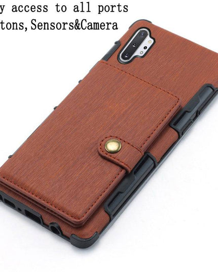 Security Copper Button Protective Case For Samsung Note 10+ - Libiyi