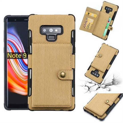 Security Copper Button Protective Case For Samsung Note 9 - Libiyi