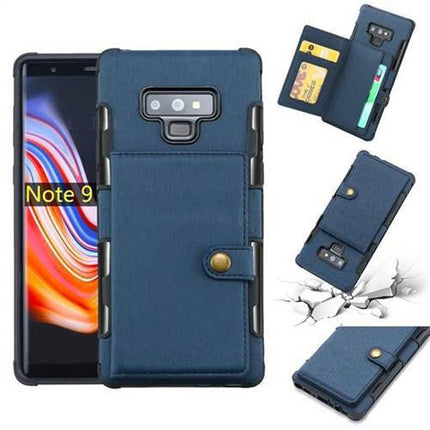 Security Copper Button Protective Case For Samsung Note 9 - Libiyi