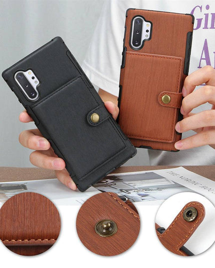 Security Copper Button Protective Case For Samsung - Libiyi