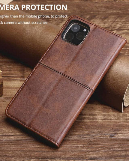 TPU + PU Leather Phone Cover Case for Samsung A series - Libiyi