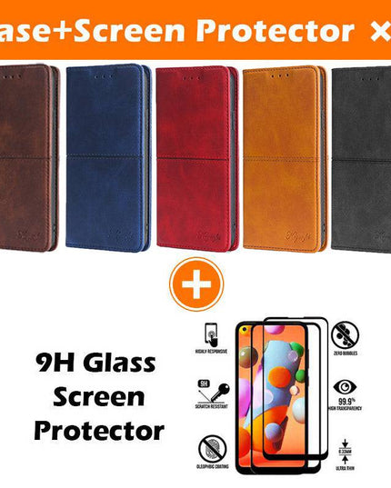 Leather Flip Wallet Cover for Samsung S21 Series - Libiyi