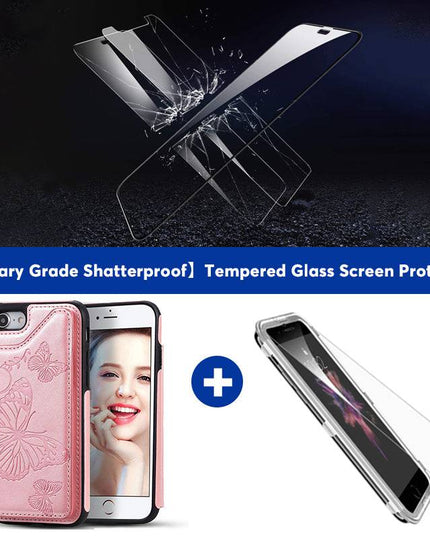 New Luxury Embossing Wallet Cover For iPhone SE2020&7/8-Fast Delivery - Libiyi