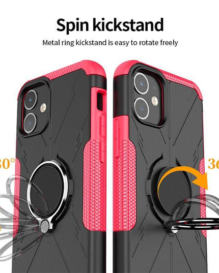Robot 3 in 1 Heavy Duty Defender Case For iPhone 12 Mini - Libiyi