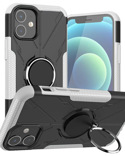 Robot 3 in 1 Heavy Duty Defender Case For iPhone 12 Mini - Libiyi